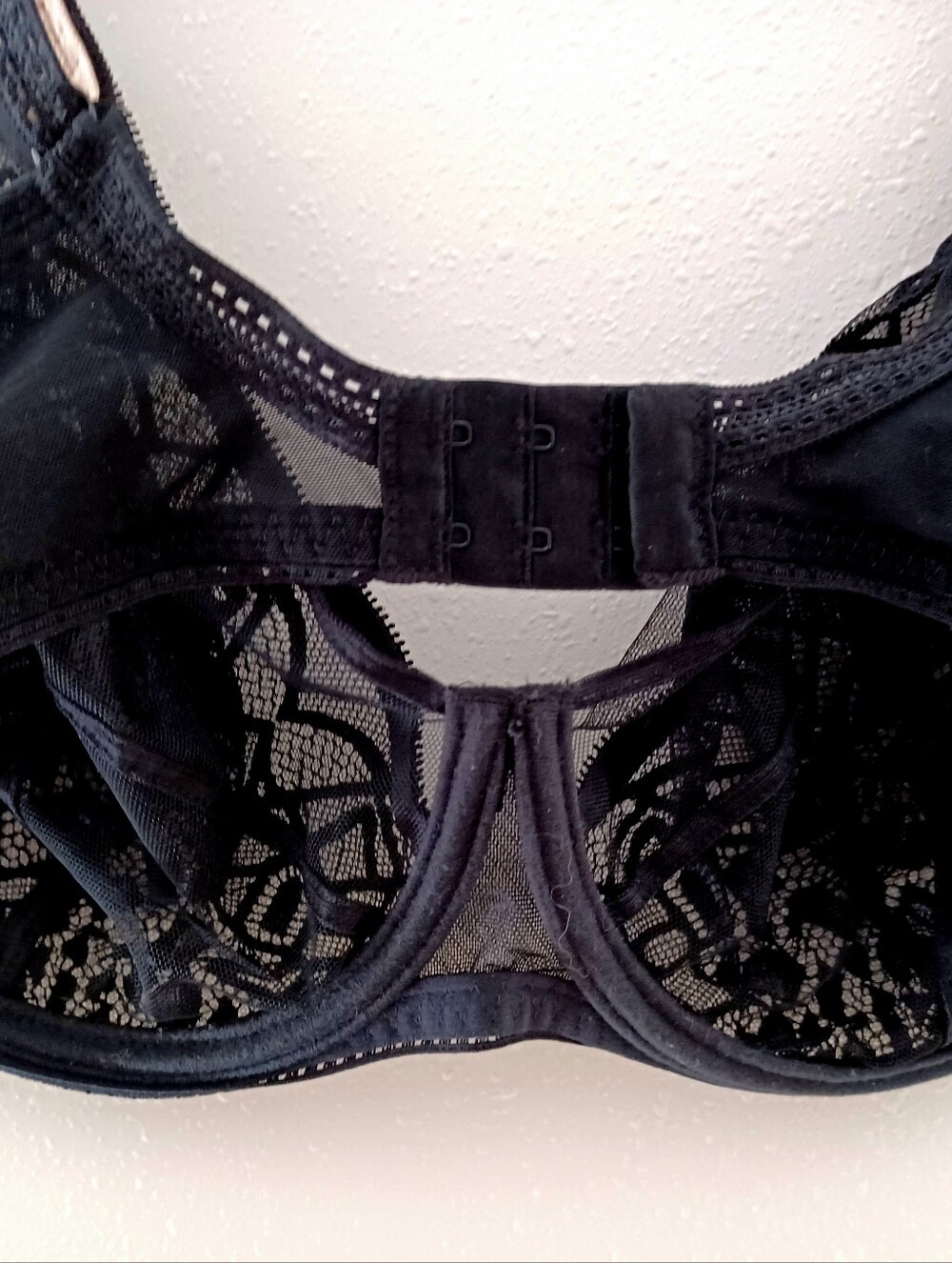 Freya Black Lace Underwire Bra, Size 38G - Picture 15 of 16
